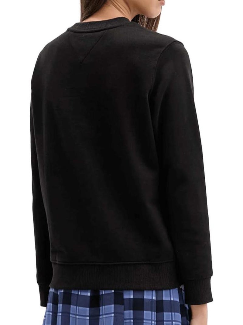 Sweat Femme Tommy Hilfiger Noir - Kiabi