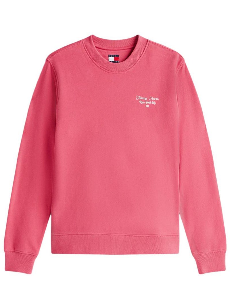 Sweat Femme Tommy Hilfiger Rose - Kiabi