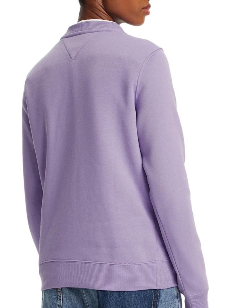 Sweat Femme Tommy Hilfiger Violet - Kiabi