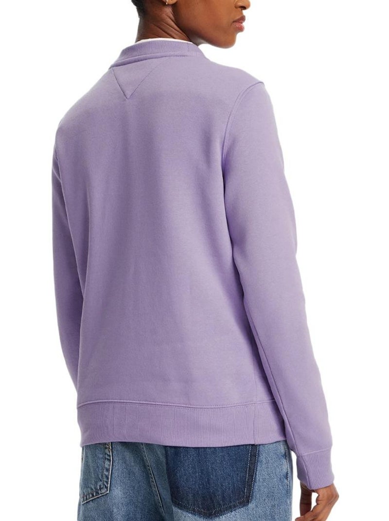 Sweat Femme Tommy Hilfiger Violet - Kiabi