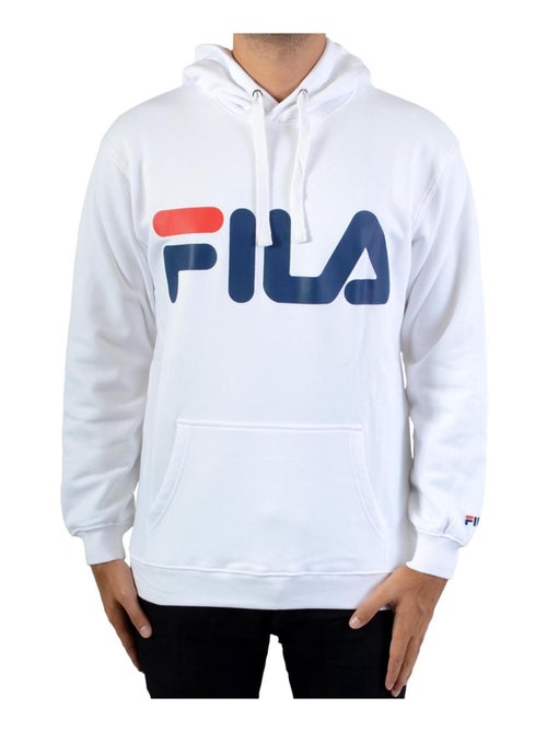 Sweat Fila Classic Logo Hoody 681462 Bright White M67 - Kiabi