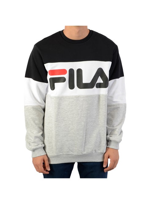 Sweat Fila Men Straight Blocked Crew - Kiabi