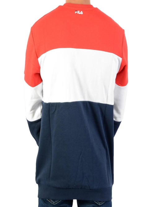 Sweat Fila Men Straight Blocked Crew - Kiabi