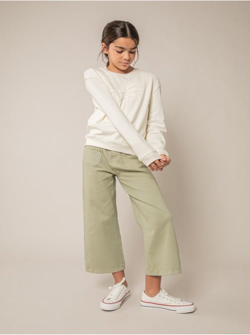 Sweat fille en 100% coton  'Deeluxe' - Kiabi