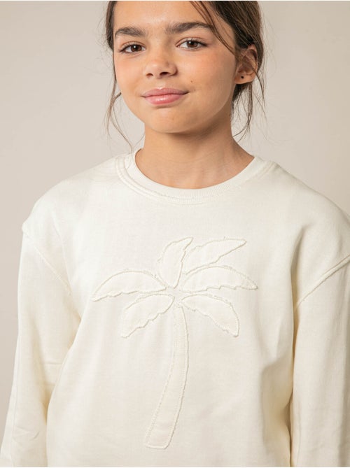 Sweat fille en 100% coton  'Deeluxe' - Kiabi