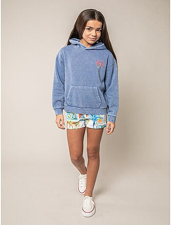 Sweat fille en coton 'Deeluxe'