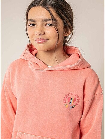 Sweat fille en coton 'Deeluxe'