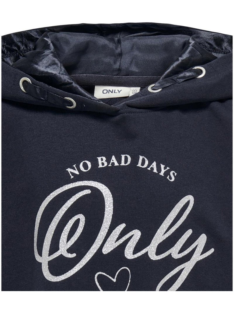 Sweat Fille Kids ONLY Bleu marine - Kiabi
