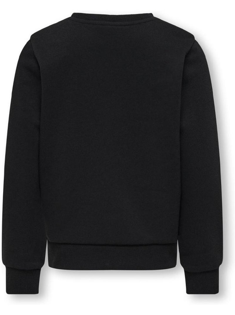 Sweat fille kids only Noir - Kiabi