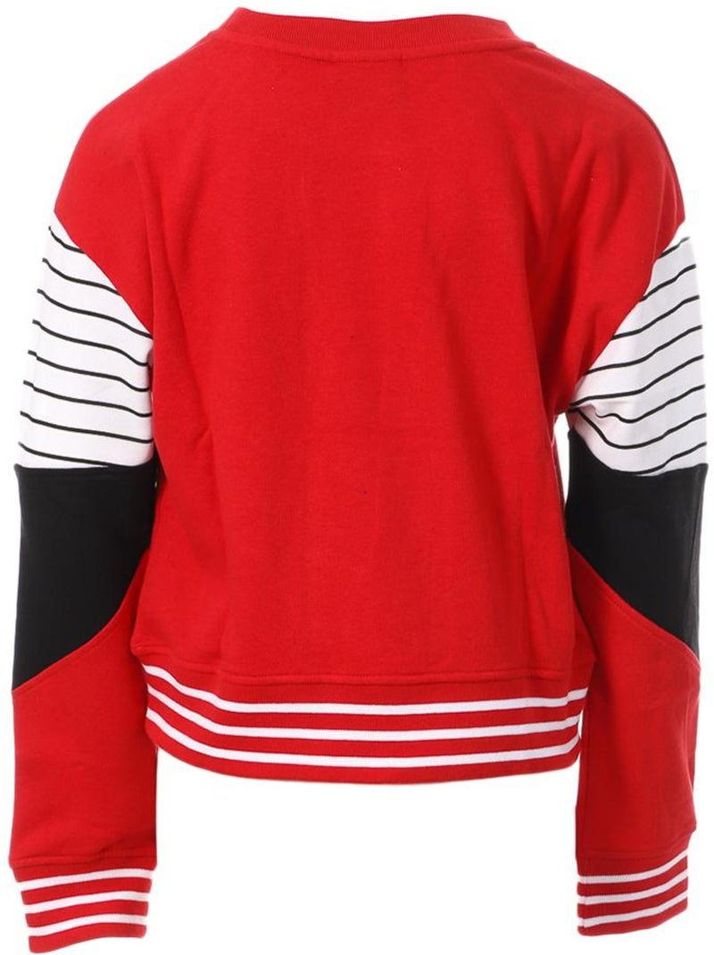 Sweat Fille NBA Chicago Bulls Rouge - Kiabi