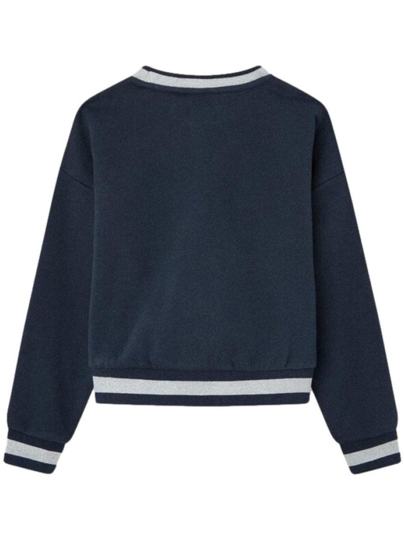 Sweat Fille Pepe jeans Bleu marine - Kiabi