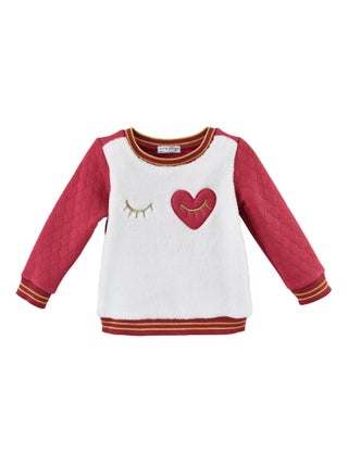 SWEAT FILLETTE LOOK SPORTWEAR