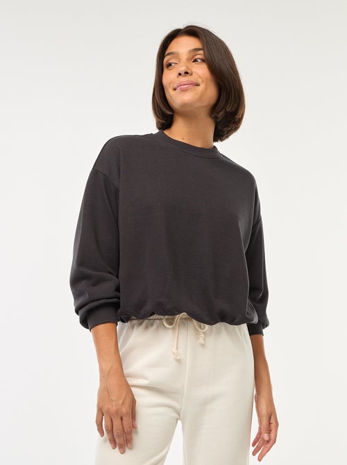 Sweat fit boule - Kiabi
