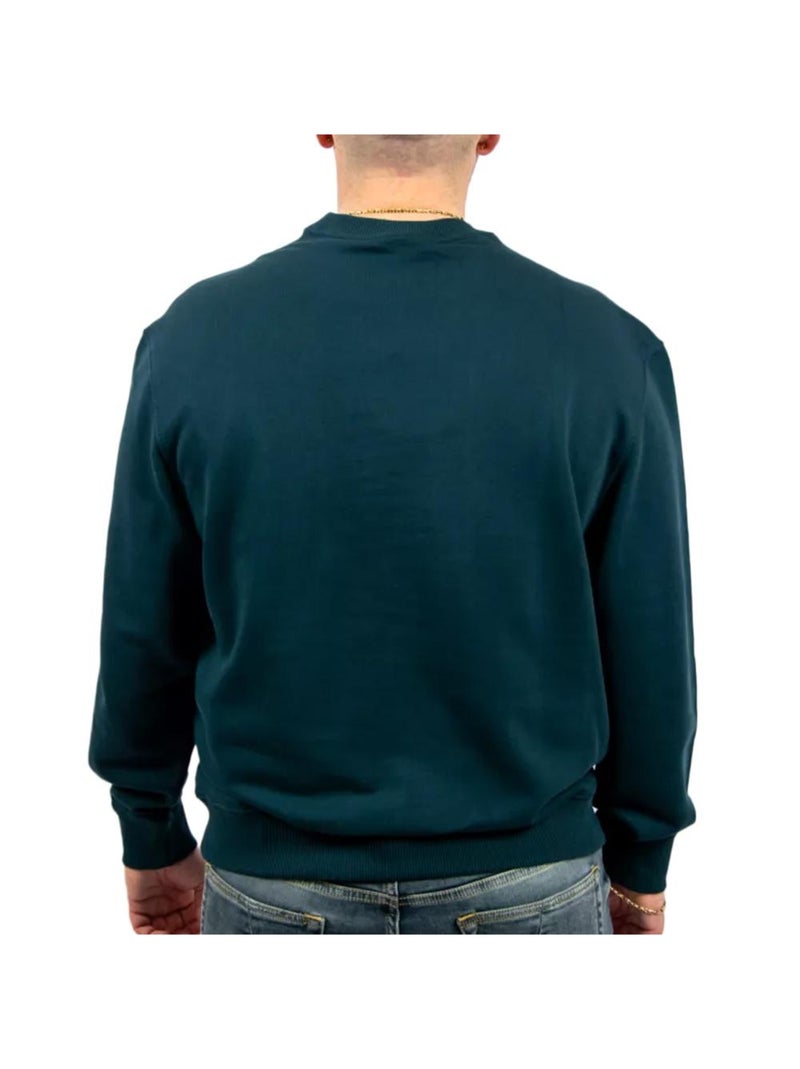 Sweat  Foncé Homme Calvin Klein 350terry Monog Bleu marine - Kiabi