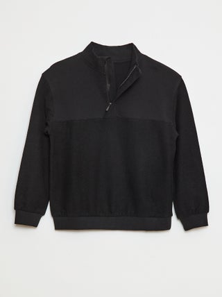 Sweat forme loose col camionneur
