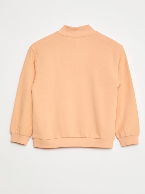 Sweat forme loose col camionneur - Kiabi