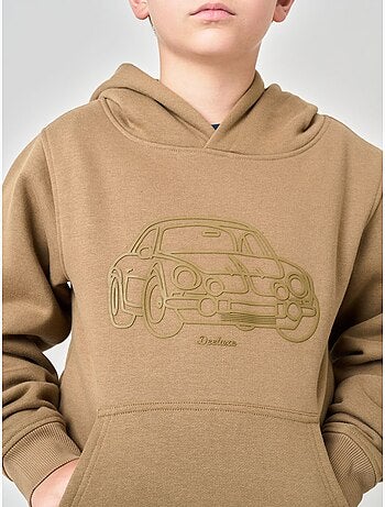 Sweat garçon avec imprimé graphique voiture 'deeluxe'
