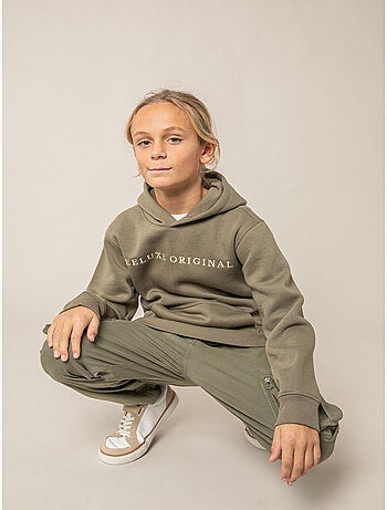 Sweat garçon en coton 'Deeluxe'