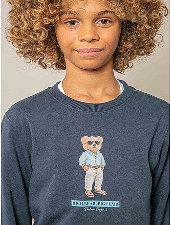 Sweat garçon en coton doux 'Deeluxe'