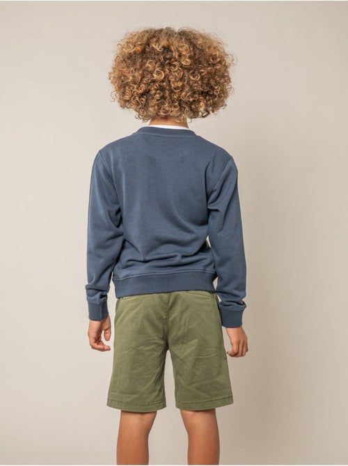 Sweat garçon en coton doux 'Deeluxe' - Kiabi