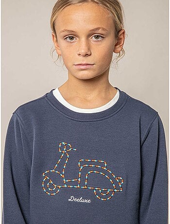 Sweat garçon en coton doux 'Deeluxe'