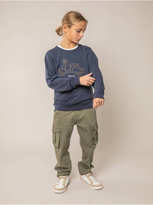 Sweat garçon en coton doux 'Deeluxe' - Kiabi
