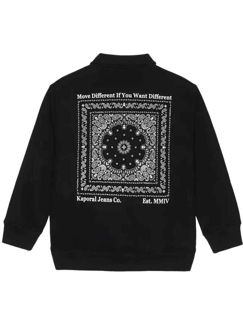 Sweat garçon kaporal Noir - Kiabi