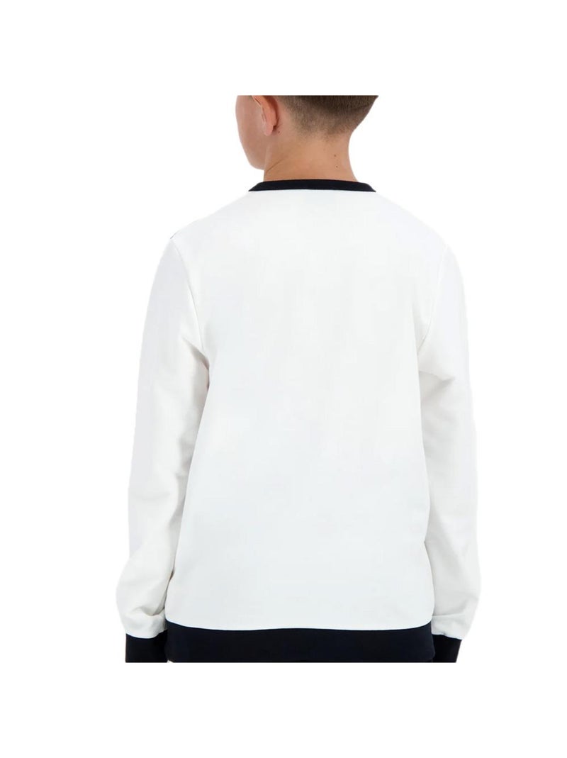Sweat Garçon Le Coq Sportif Blanc - Kiabi
