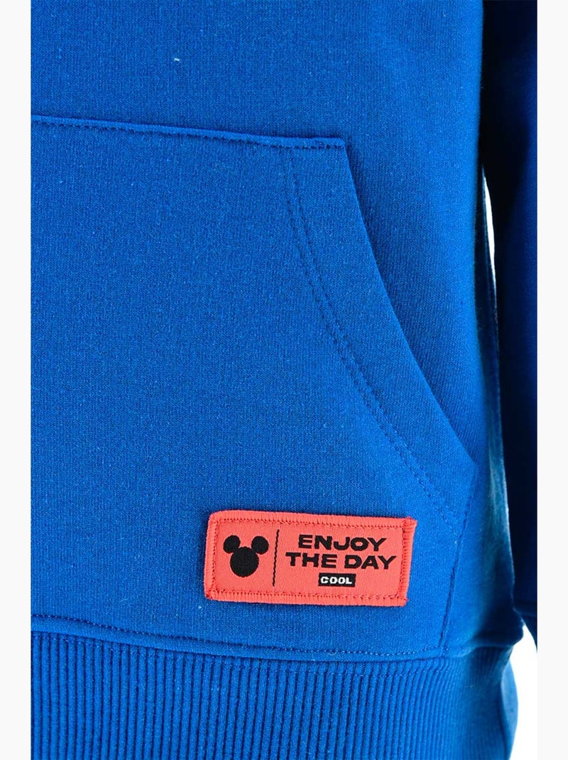 Sweat   garçon mickey - licence officielle Bleu - Kiabi