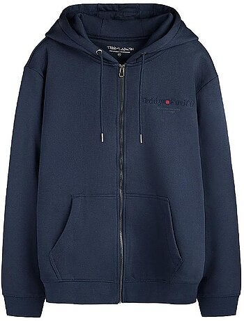 Sweat à capuche homme teddy smith