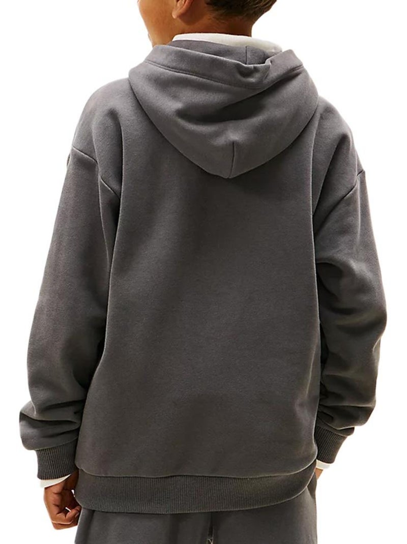 Sweat Garçon Tommy Hilfiger Gris Argenté - Kiabi