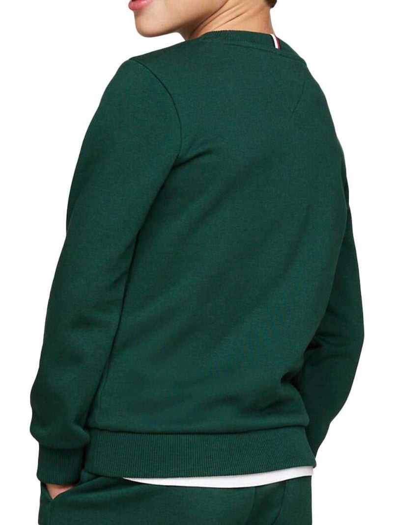 Sweat Garçon Tommy Hilfiger Vert - Kiabi