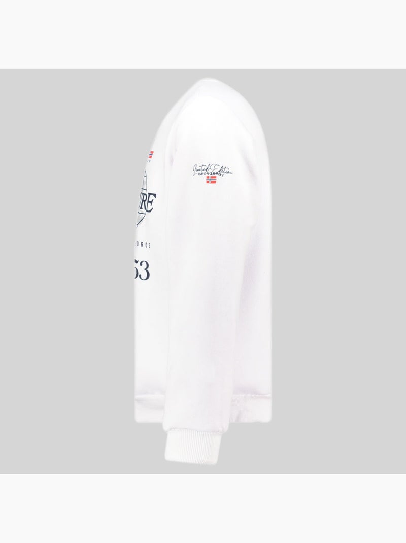 Sweat golkovitz – geographical norway Blanc - Kiabi