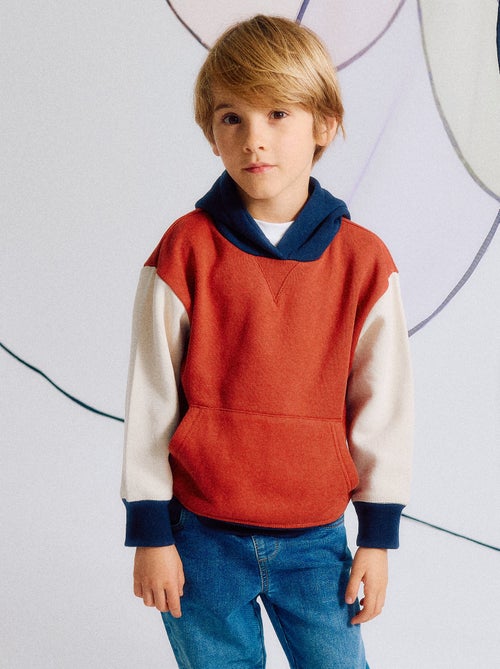 Sweat Gratté à Capuche - Kiabi