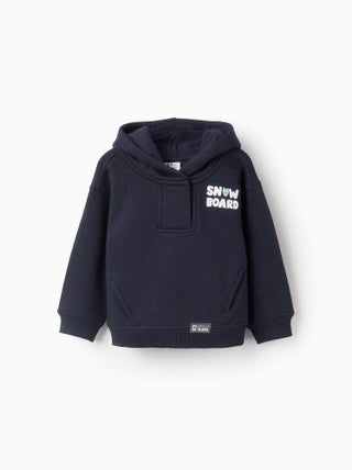 Sweat gratté avec Capuche