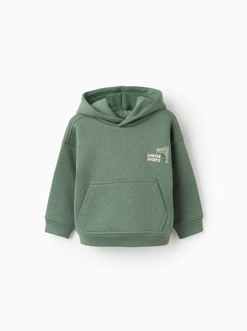 Sweat Gratté avec Capuche - Kiabi