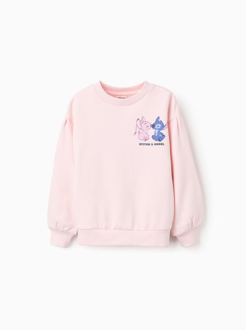 Sweat Gratté avec Imprimé au Dos Lilo et Stitch - Kiabi