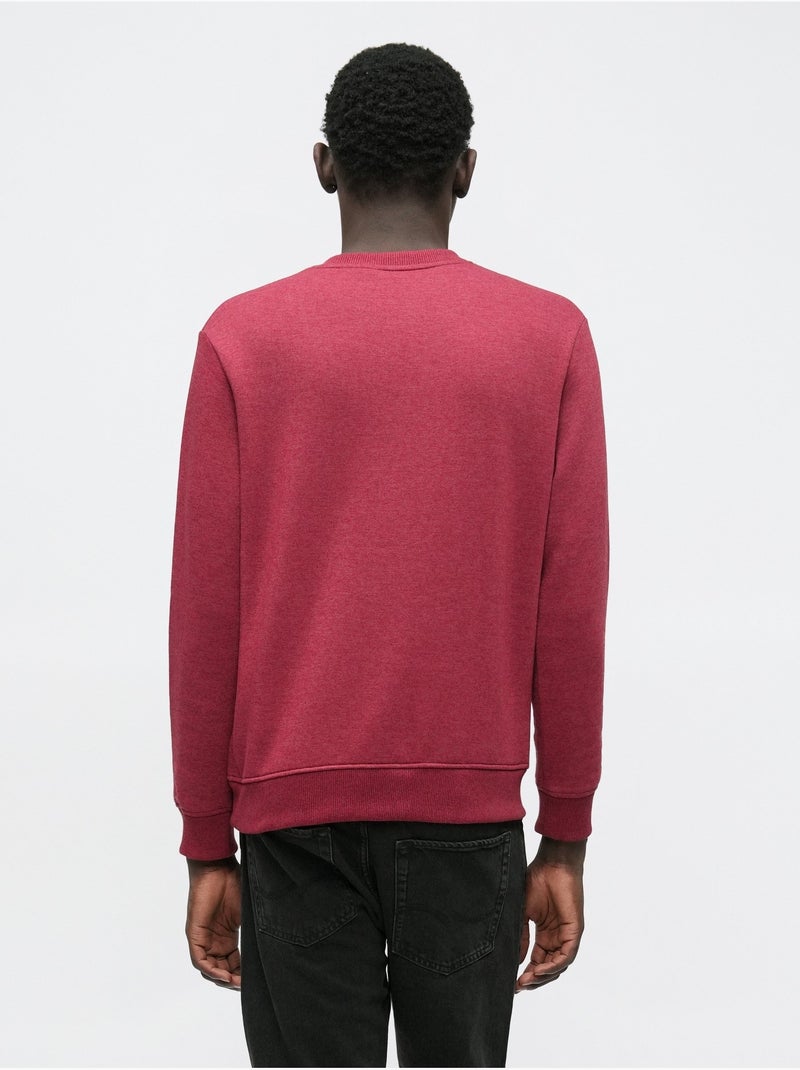 Sweat griffin crew - Pepe Jeans Bordeaux - Kiabi