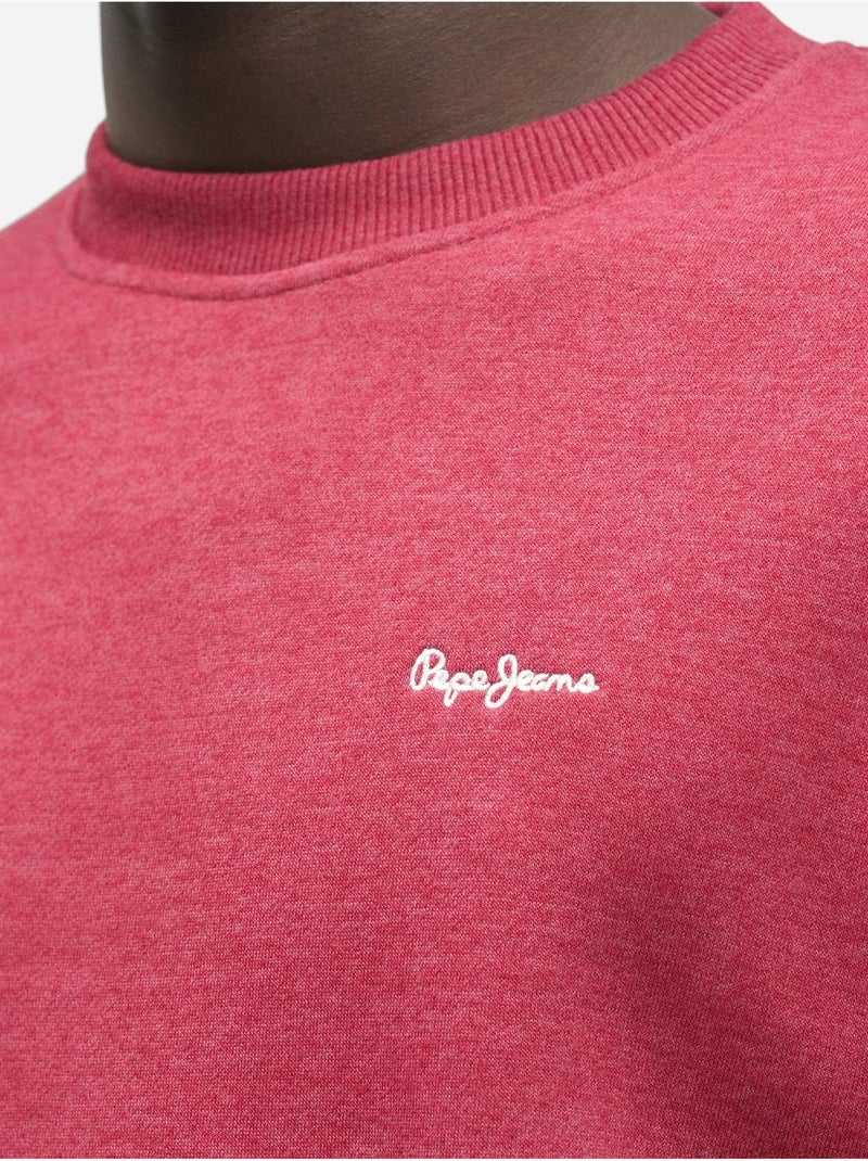 Sweat griffin crew - Pepe Jeans Bordeaux - Kiabi