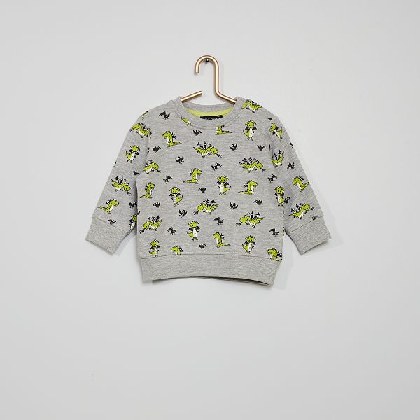 Sweat Bebe Garcon Gris Kiabi 9 00