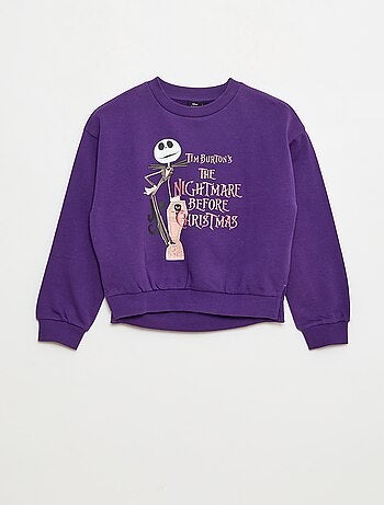 Sweat halloween 'Disney' 'Stitch' en coton
