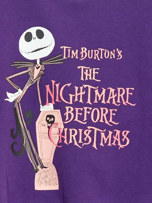 Sweat halloween 'Disney' 'Monsieur Jack' en coton - Kiabi