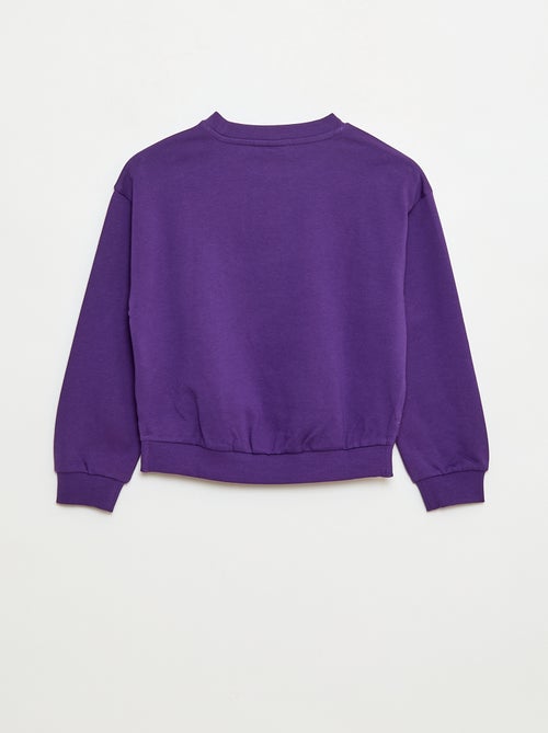 Sweat halloween 'Disney' 'Monsieur Jack' en coton - Kiabi