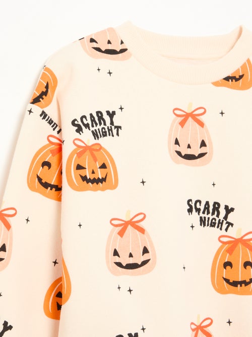 Sweat 'Halloween' en polaire - Kiabi