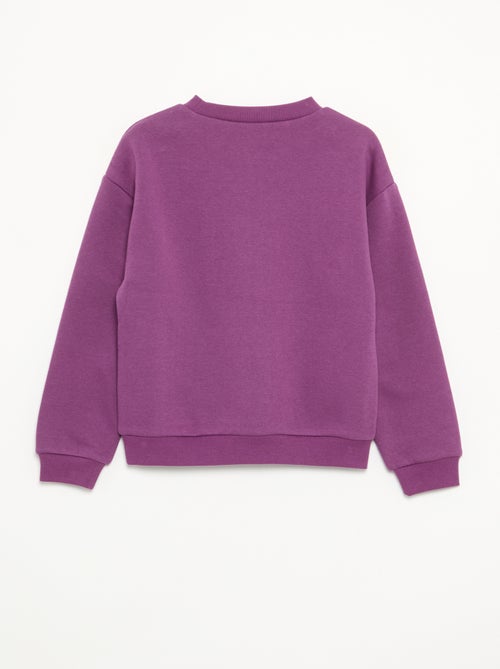 Sweat 'Halloween' en polaire - Kiabi