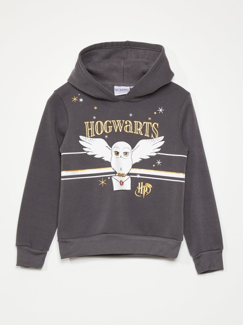 Sweat 'Harry Potter' à capuche Gris - Kiabi
