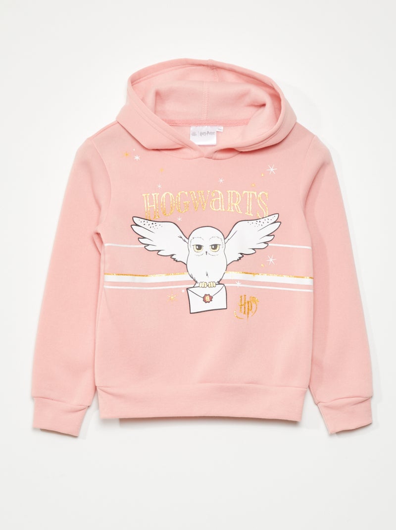 Sweat 'Harry Potter' à capuche Rose - Kiabi