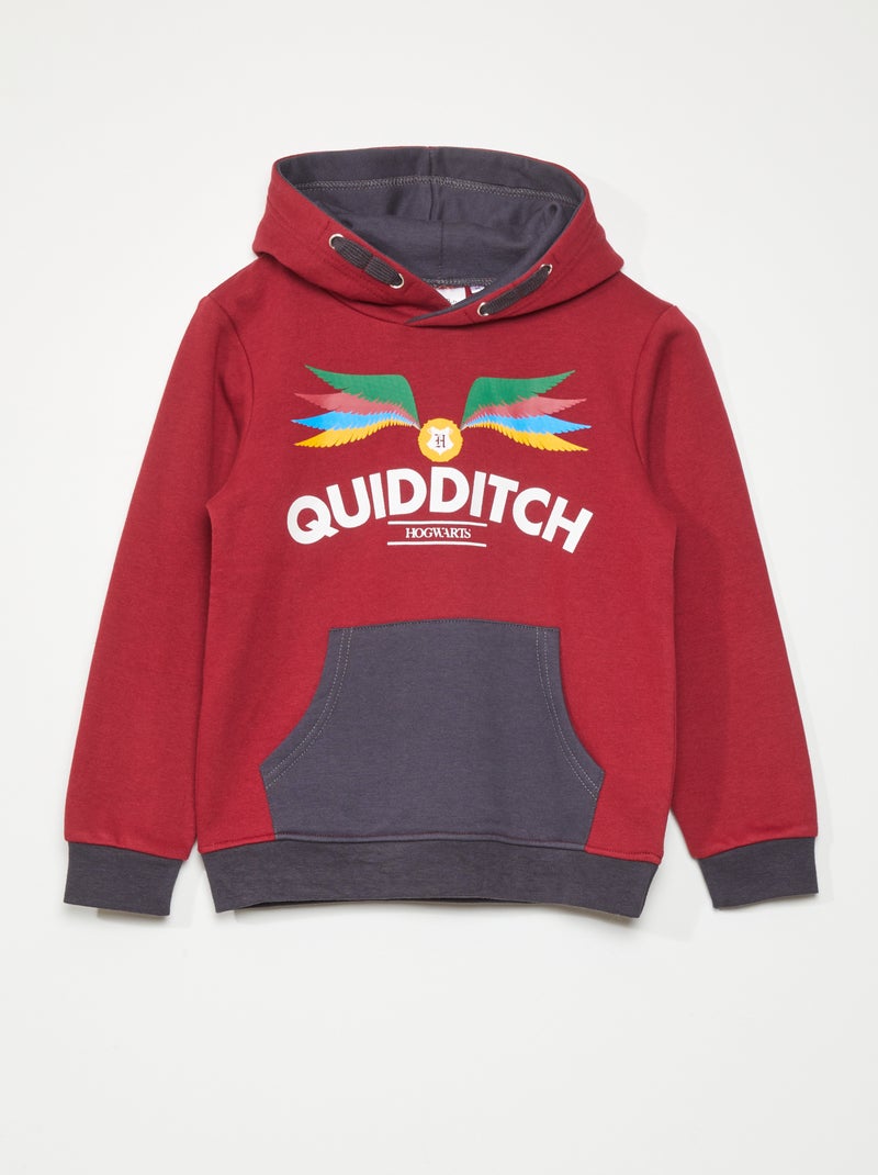 Sweat 'Harry Potter' à capuche Rouge - Kiabi
