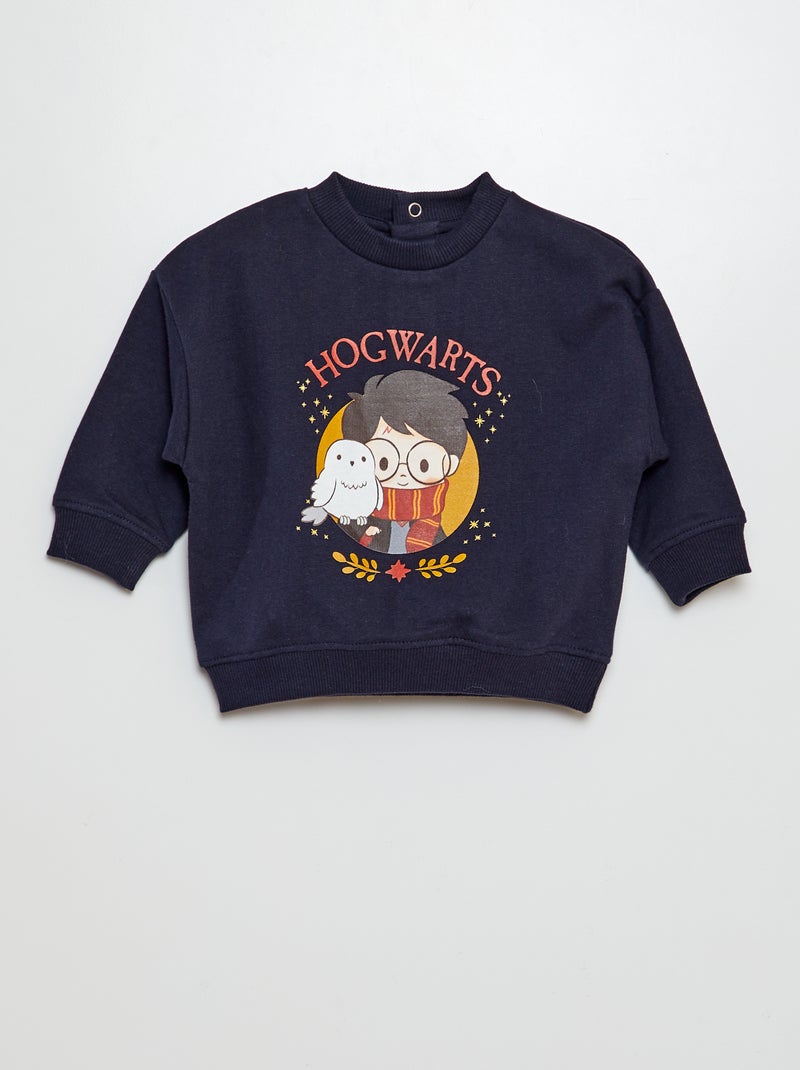 Sweat 'Harry Potter' en molleton Bleu - Kiabi