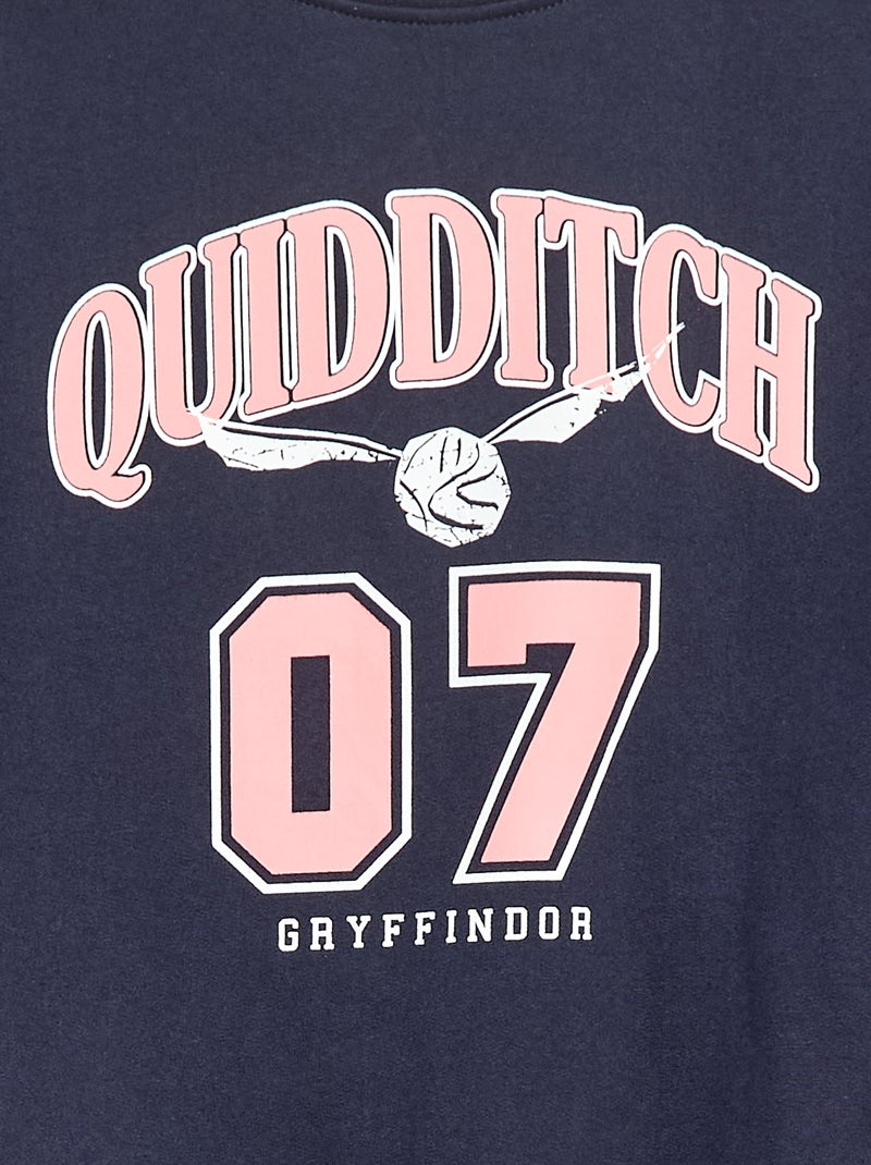 Sweat 'Harry Potter' en molleton gratté doux et chaud Bleu - Kiabi
